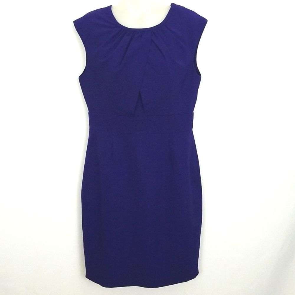 Calvin Klein Purple Sleeveless Midi Dress